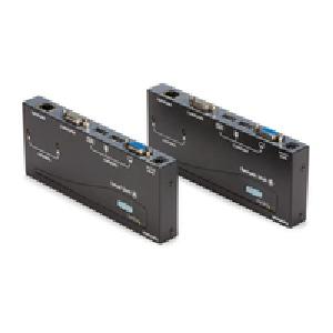 StarTech.com USB VGA KVM Verlängerung bis zu 150m - KVM extender über Cat5 UTP Netzwerkkabel - Sender und Empfänger - Kabelgebunden - 150 m - Schwarz - CE - FCC - REACH - TAA - UL - VGA